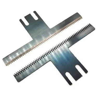 T tipa iepakojuma mašīnas asmens